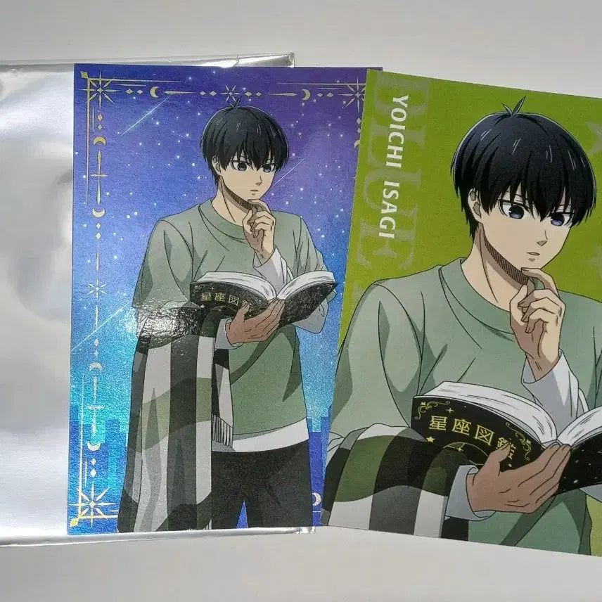 [BUNJANG] Blue Lock Isagi Postcard Set / 블루록 파인딩스타즈 이사기 엽서 2장 세트