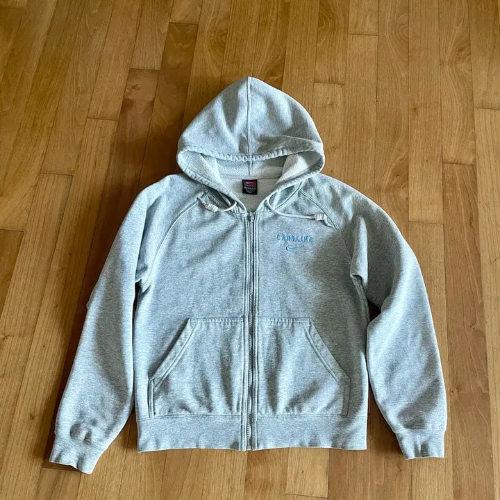 [BUNJANG] Nike Carolina Pullover Hoodie / 나이키 CAROLINA 후드집업 회색