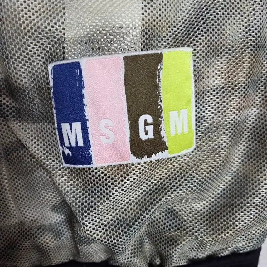 [BUNJANG] MSGM Camo Pattern Bomber Jacket / MSGM 카모 패턴 봄버 자켓