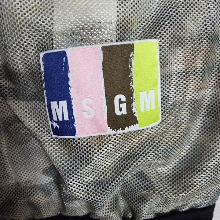[BUNJANG] MSGM Camo Pattern Bomber Jacket / MSGM 카모 패턴 봄버 자켓