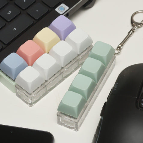 [BUNJANG] Pastel Color Keycap Keyring Fidget Toy / 감성 파스텔 키캡 키링 키홀더 피젯 토이