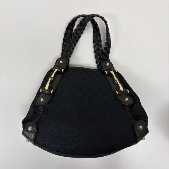 [BUNJANG] Gucci Black GG Canvas Tote Bag (Large) / [정품] 블랙 GG 캔버스 토트 라지