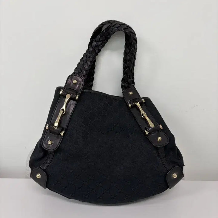 [BUNJANG] Gucci Black GG Canvas Tote Bag (Large) / [정품] 블랙 GG 캔버스 토트 라지