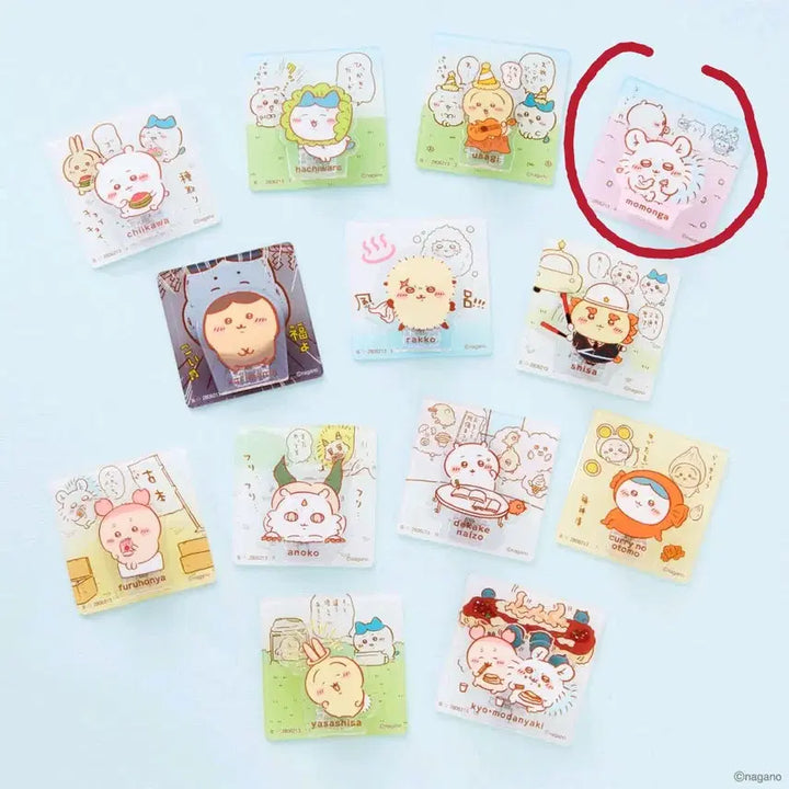 [BUNJANG] Chiikawa Acrylic Scene Clip Bis-Kit Usagi / 치이카와 아크릴 씬 클립 비스킷 우사기