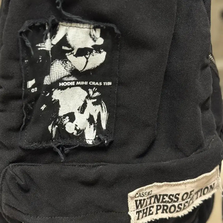 [BUNJANG] OS Sunday Off Club Vintage Patch Backpack / [OS] 선데이오프클럽 빈티지 패치 백팩