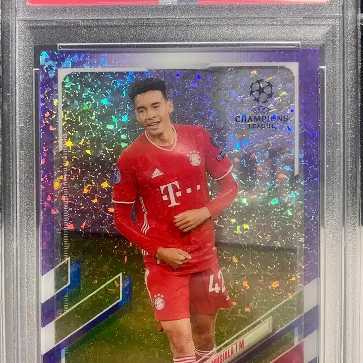 [BUNJANG] Jamal Musiala 2020 Topps Chrome Purple Mini Diamond Refractor PSA 8 / 무시알라 탑스크롬250한정 루키 psa8