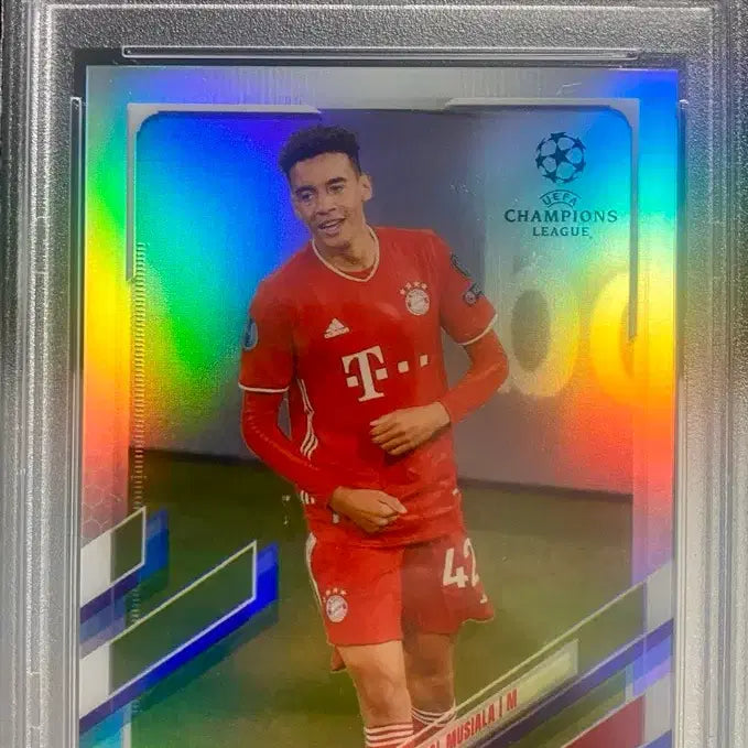 [BUNJANG] Jamal Musiala 2020 Topps Chrome Refractor Rookie PSA 9 / 무시알라 탑스크롬 루키 psa9