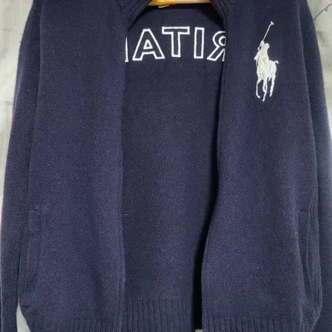 [BUNJANG] Polo Ralph Lauren Zip-Up Cardigan / 폴로 랄프로렌 집업 가디건