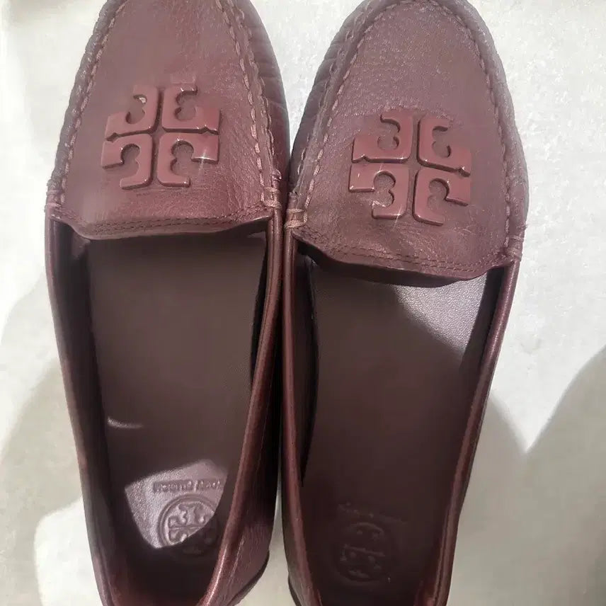 [BUNJANG] Tory Burch Leather Driving Shoes (Size 37/240) / 토리버치 드라이빙 슈즈 37(240)
