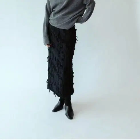 [BUNJANG] Loeuvre Long Skirt (M Size) / 루에브르 롱스커트(M사이즈)