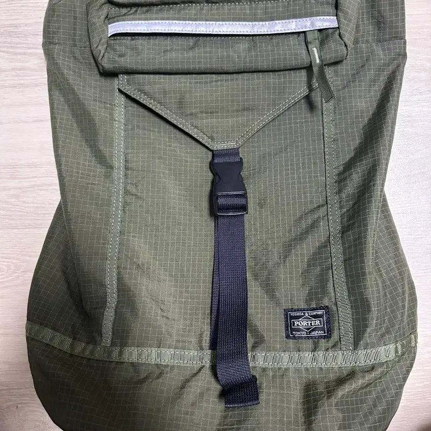 [BUNJANG] PORTER Yoshida Ripstop Backpack Khaki / PORTER 요시다 포터 립스탑 백팩 카키
