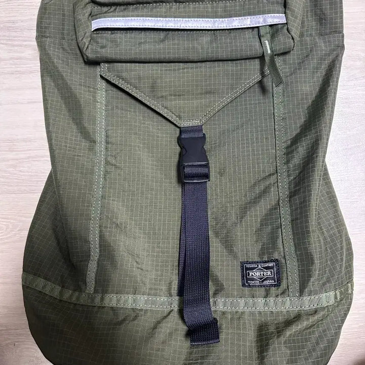 [BUNJANG] PORTER Yoshida Ripstop Backpack Khaki / PORTER 요시다 포터 립스탑 백팩 카키