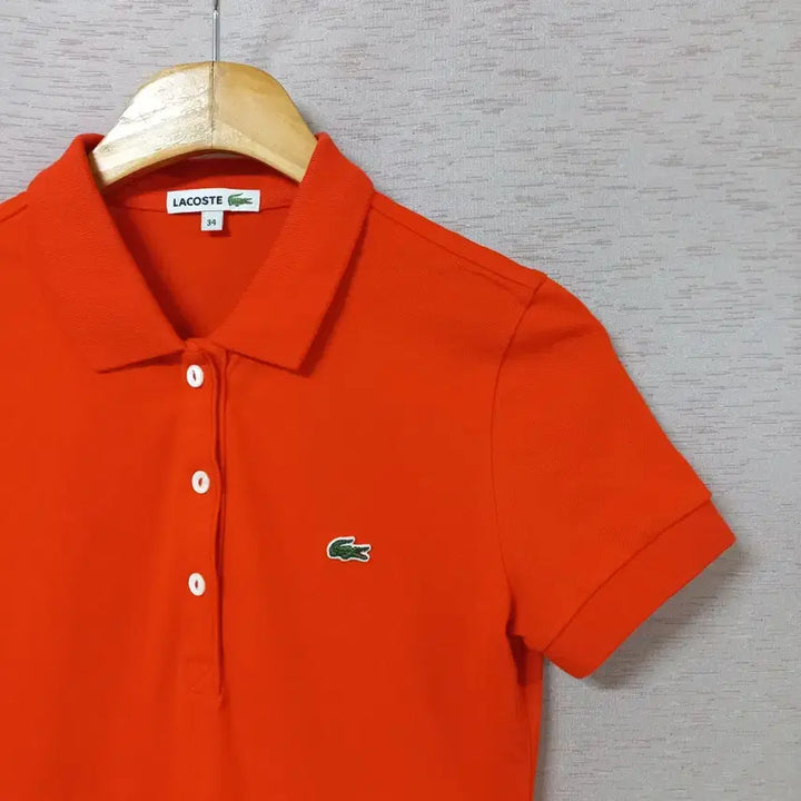 [BUNJANG] Lacoste Orange Dress / B4-2/라코스테 오렌지색 원피스 여성