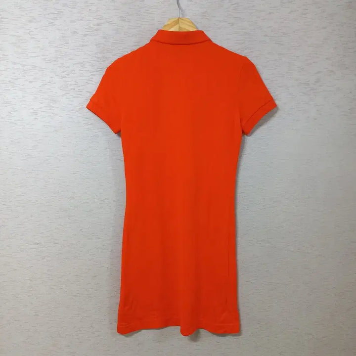 [BUNJANG] Lacoste Orange Dress / B4-2/라코스테 오렌지색 원피스 여성