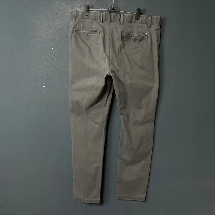 [BUNJANG] Tommy Hilfiger Charcoal Gray Slim Chino Pants / 34 타미힐피거 차콜그레이 슬림 치노팬츠 면바지