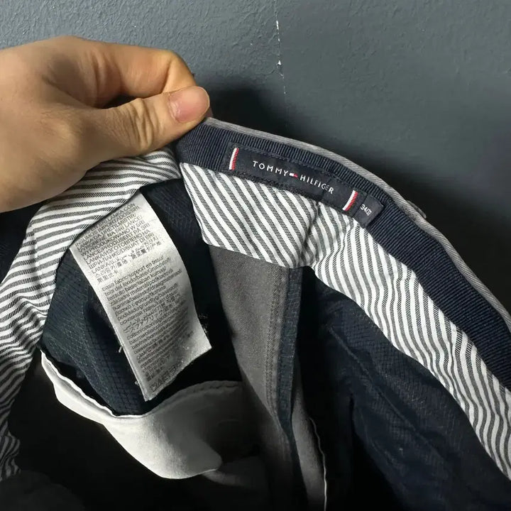 [BUNJANG] Tommy Hilfiger Charcoal Gray Slim Chino Pants / 34 타미힐피거 차콜그레이 슬림 치노팬츠 면바지