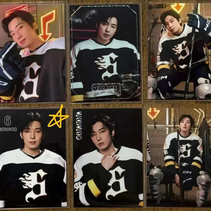 [BUNJANG] Seventeen Wonwoo Home Official Photocard Bundle Set / 세븐틴 원우 home 홈 굿즈 트레카 세트 일괄 판매