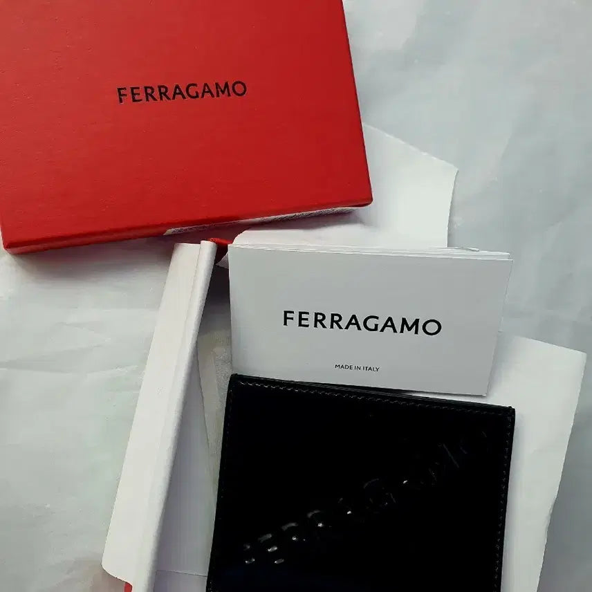 [BUNJANG] Ferragamo Unisex Cardholder Wallet / 새상품 페라가모 카드지갑  남녀공용