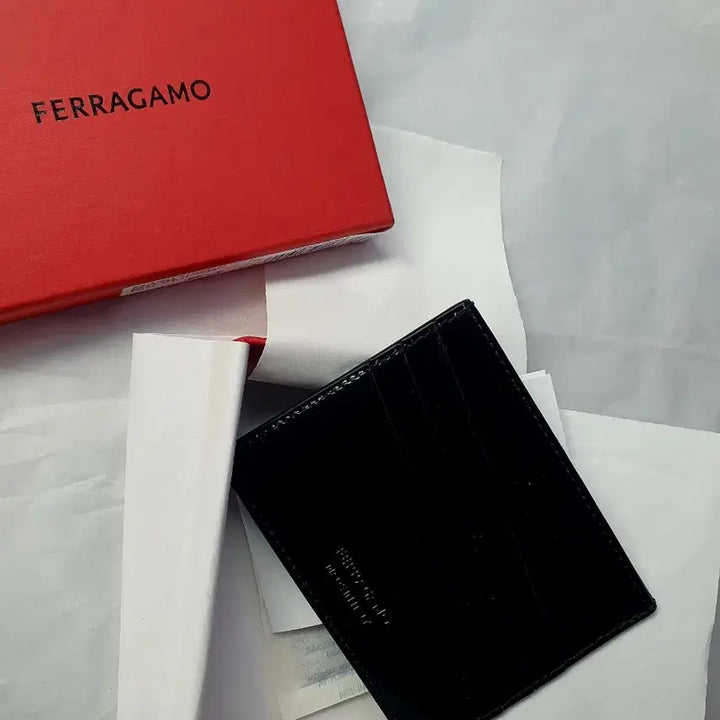 [BUNJANG] Ferragamo Unisex Cardholder Wallet / 새상품 페라가모 카드지갑  남녀공용
