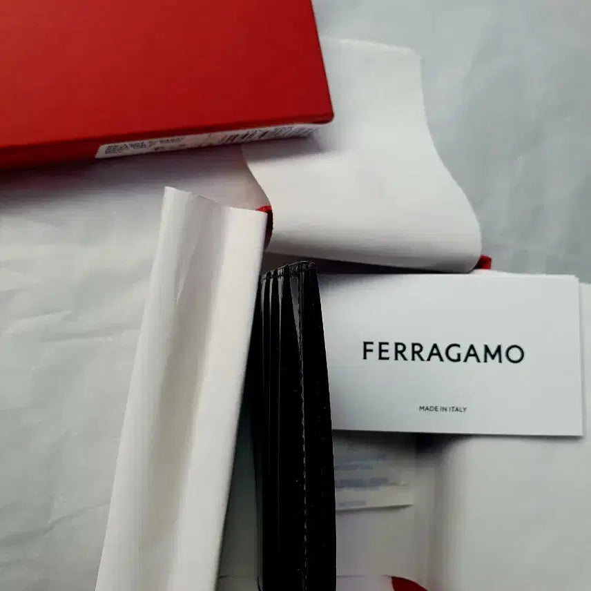 [BUNJANG] Ferragamo Unisex Cardholder Wallet / 새상품 페라가모 카드지갑  남녀공용