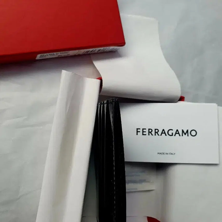 [BUNJANG] Ferragamo Unisex Cardholder Wallet / 새상품 페라가모 카드지갑  남녀공용