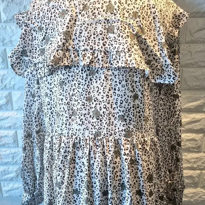 [BUNJANG] Frill Collar Long Dress (New) / 프릴카라 롱원피스 (새상품)
