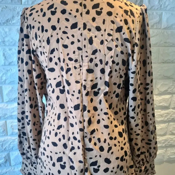 [BUNJANG] Long Polka Dot Dress / 땡땡이 롱 원피스(새상품)