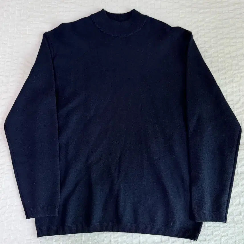 [BUNJANG] Musinsa Standard Minimal Mock Neck Knit / 무신사 스탠다드 미니멀 모크넥 니트