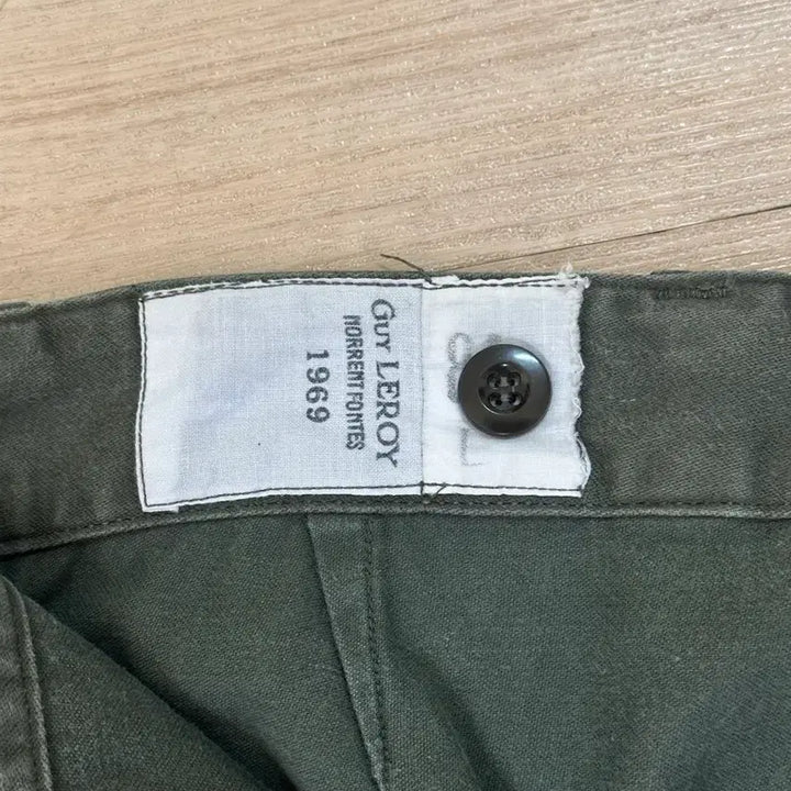 [BUNJANG] French Army M-64 Field Pants / 오리지날 60s french army 필드팬츠