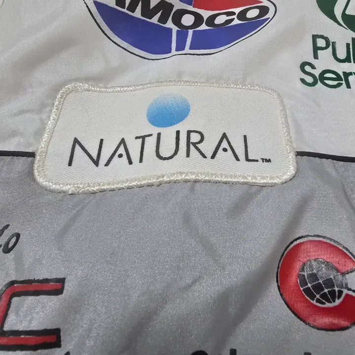 [BUNJANG] Dunbrooke Colorado State University Racing Crew Jacket - L / 90s USA Dunbrooke 멀티스폰서 패치 레이싱 크루 자켓 L