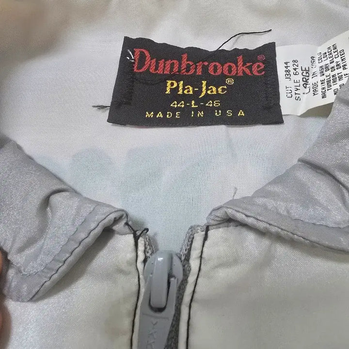 [BUNJANG] Dunbrooke Colorado State University Racing Crew Jacket - L / 90s USA Dunbrooke 멀티스폰서 패치 레이싱 크루 자켓 L