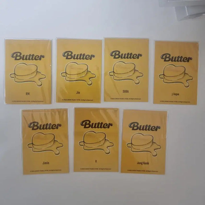 [BUNJANG] BTS Butter Cardigan Bundle Set Photocard / 방탄소년단 버터 가디건 포토카드