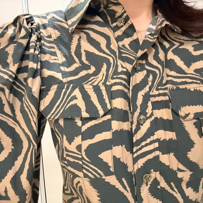 [BUNJANG] Ganni Leopard Print Dress / 가니 원피스