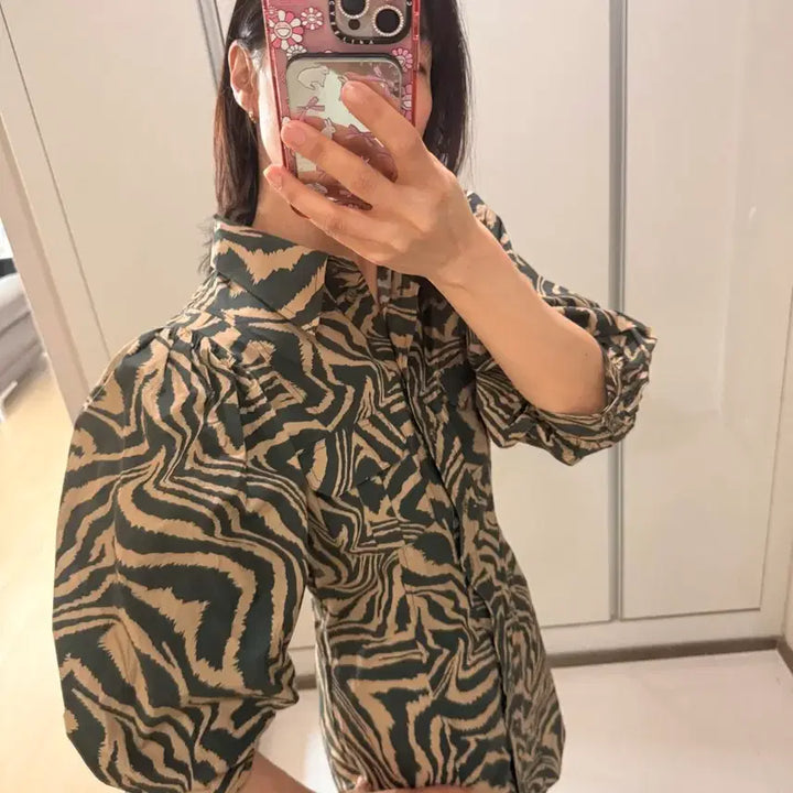 [BUNJANG] Ganni Leopard Print Dress / 가니 원피스