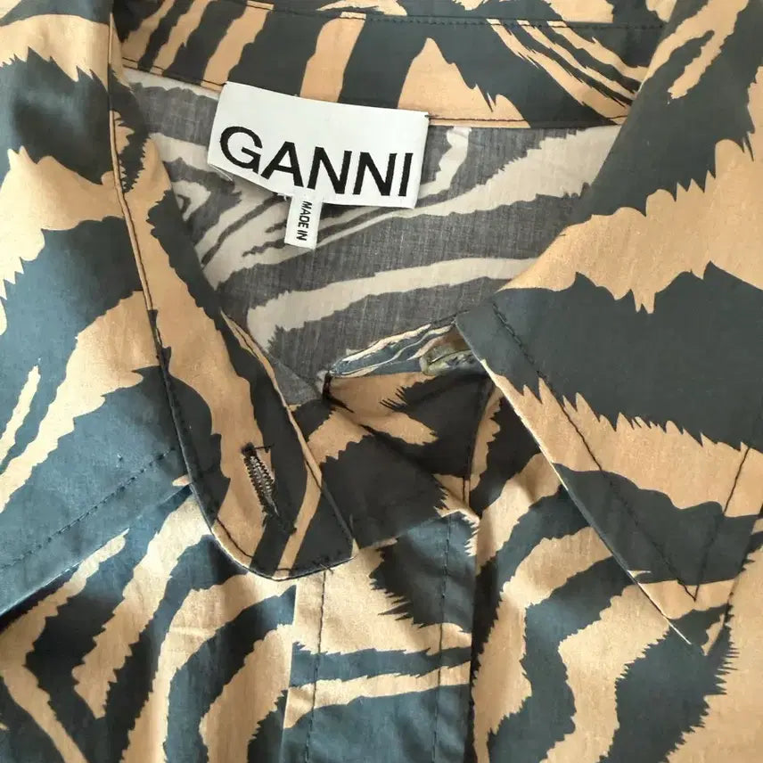[BUNJANG] Ganni Leopard Print Dress / 가니 원피스