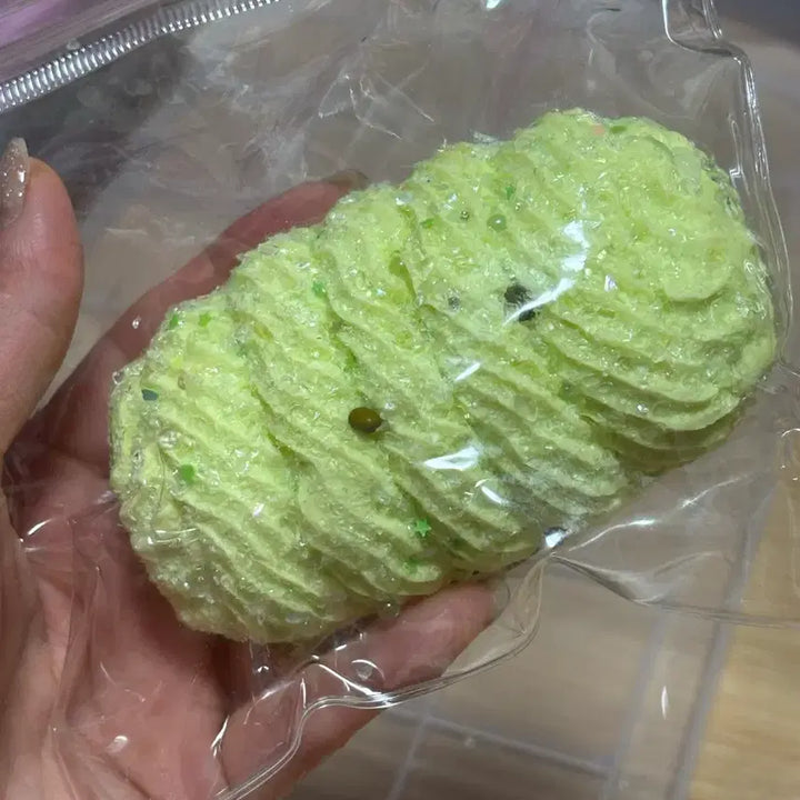 [BUNJANG] Lime Bread Squishy Toy / 라임 빙수빵 말랑이