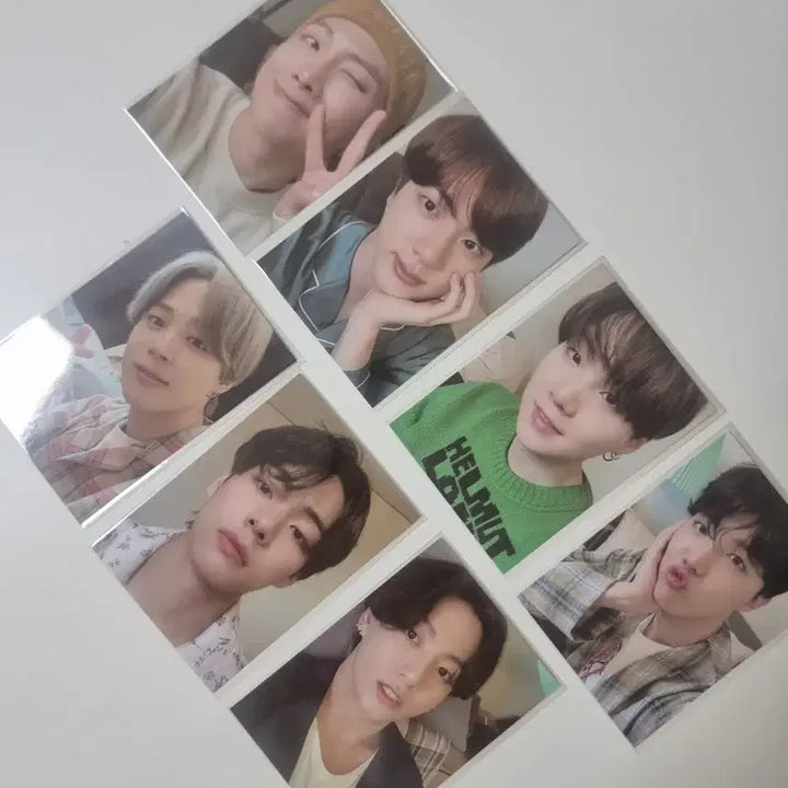 [BUNJANG] BTS BE Pajama Photocard Bundle Set / 방탄소년단  BE 파자마 포카 세트