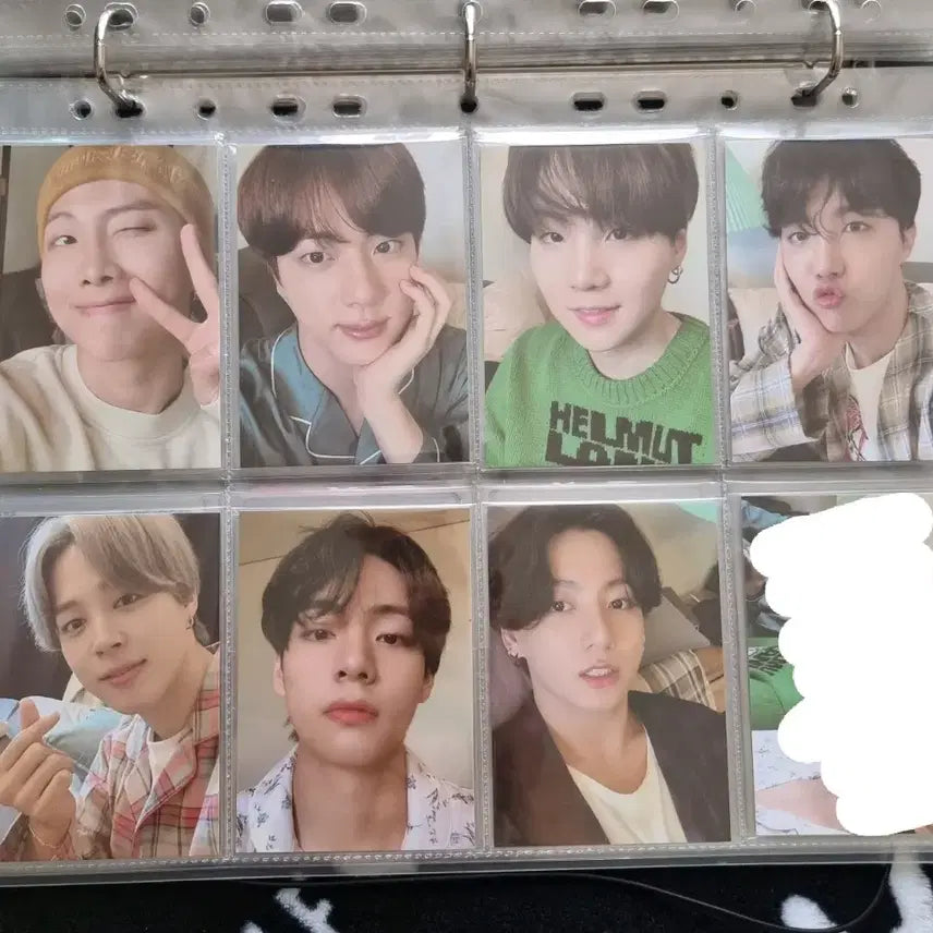 [BUNJANG] BTS BE Pajama Photocard Bundle Set / 방탄소년단  BE 파자마 포카 세트