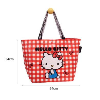 [BUNJANG] Sanrio Hello Kitty Tarpaulin Bag Eco Bag / 산리오 헬로키티 타포린백 장바구니 에코백