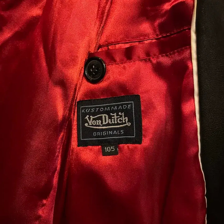 [SOLD OUT] VonDutch 양가죽 블레이져 자켓 블랙