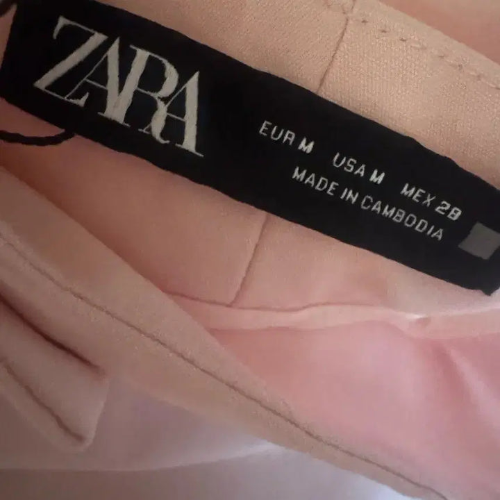 [BUNJANG] ZARA Pink Bootcut Slacks / 자라 핑크 부츠컷 슬랙스 새 옷