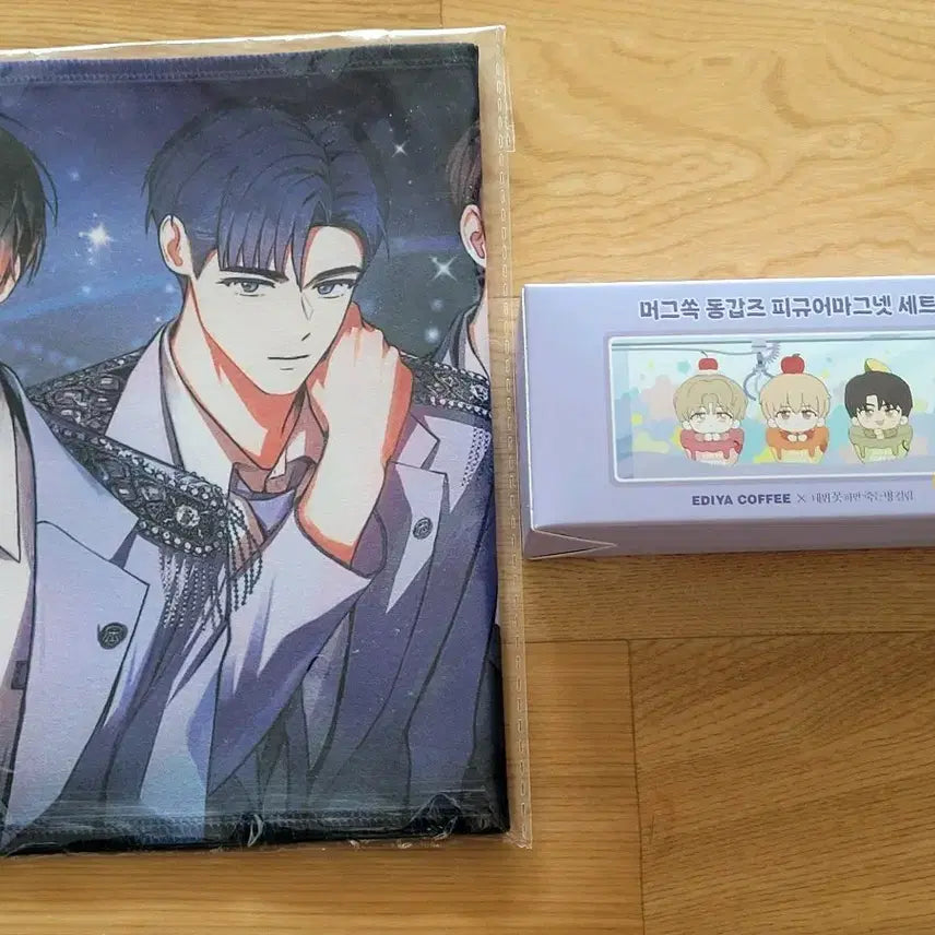 [BUNJANG] Debut or Die! Idia Figure Magnet &amp; Slogan Set / 데못죽 이디야 동갑즈 피규어 마그넷 슬로건 세트 미개봉