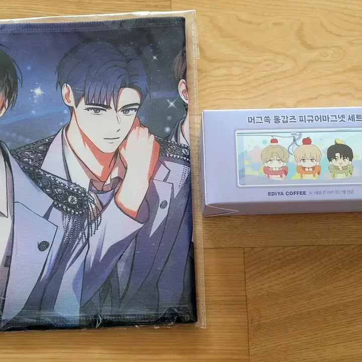 [BUNJANG] Debut or Die! Idia Figure Magnet &amp; Slogan Set / 데못죽 이디야 동갑즈 피규어 마그넷 슬로건 세트 미개봉