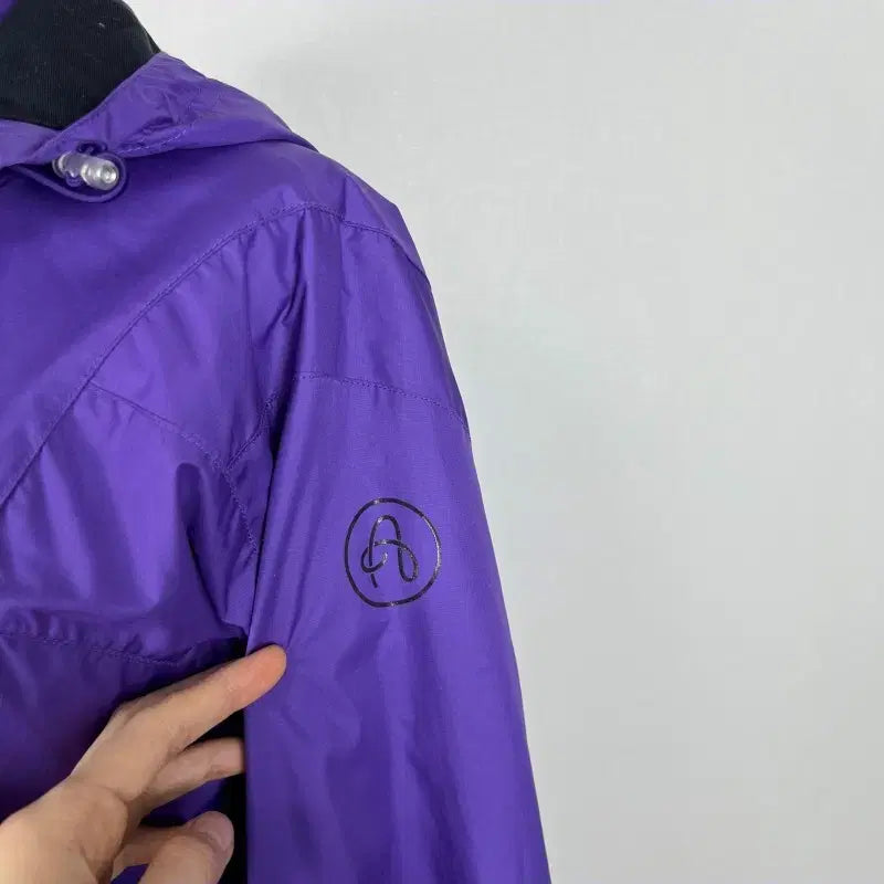 [BUNJANG] Nike Purple Windbreaker Jacket M / 나이키/바람막이 자켓 점퍼 여M 85/라덴
