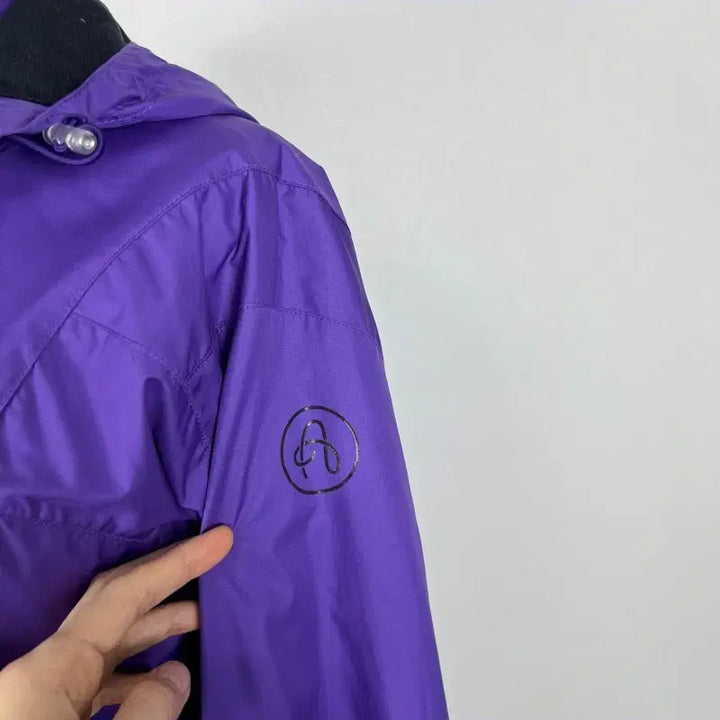 [BUNJANG] Nike Purple Windbreaker Jacket M / 나이키/바람막이 자켓 점퍼 여M 85/라덴