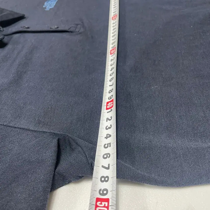 [BUNJANG] The North Face Navy Polo T-Shirt / 노스페이스 네이비 폴로 반팔 티셔츠