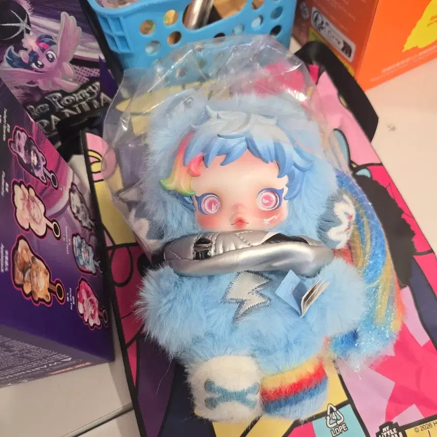[BUNJANG] Skullpanda My Little Pony Rainbow Dash Plush Doll / 스컬판다 마이리틀포니 레인보우대쉬