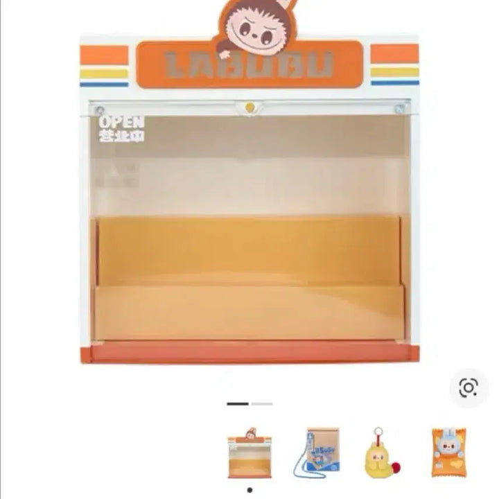 [SOLD OUT] 미개봉 팝마트 라부부 수상한편의점 디스플레이 컨테이너 피규어 장식장 마트
