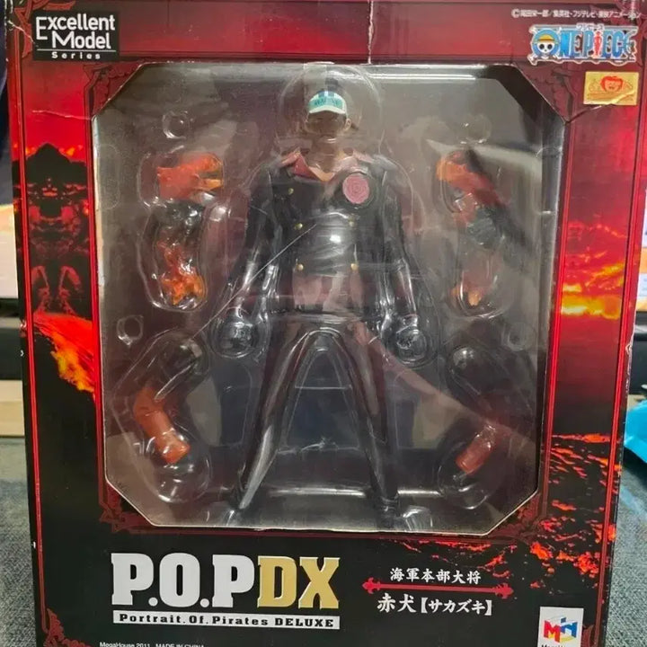 [BUNJANG] MegaHouse P.O.P DX Akainu Figure / [중고 구매 미진열] 메가하우스 P.O.P DX 아카이누 팝니다.