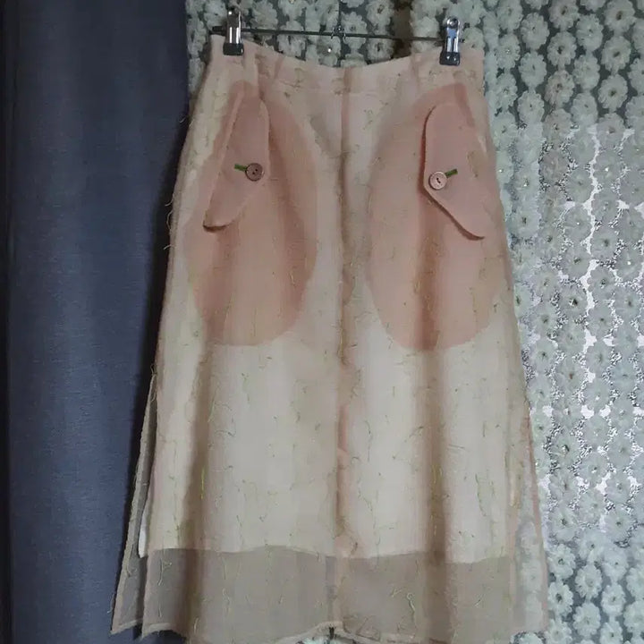 [BUNJANG] Julien David Chiffon Side Slit Skirt / 쥴리엔데이비드치마